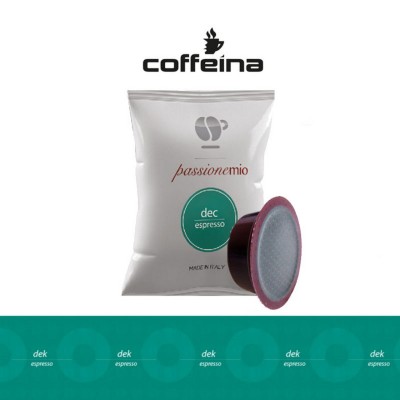 100 Capsule Lollo Caffè PassioneMito Decaffeinato Dek Espresso - Compatibili Lavazza A Modo Mio