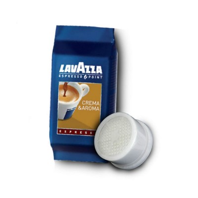 100 Capsule Caffè Lavazza Espresso Point Crema e Aroma