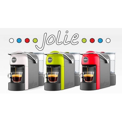 Il design di Jolie - la più piccola e silenziosa di casa Lavazza A Modo Mio - è tutto italiano. Allegra e colorata, si adatta pe