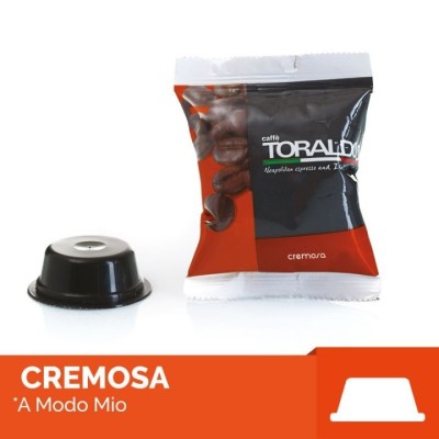 100 Capsule Caffè Toraldo Cremosa - Compatibili Lavazza A Modo Mio