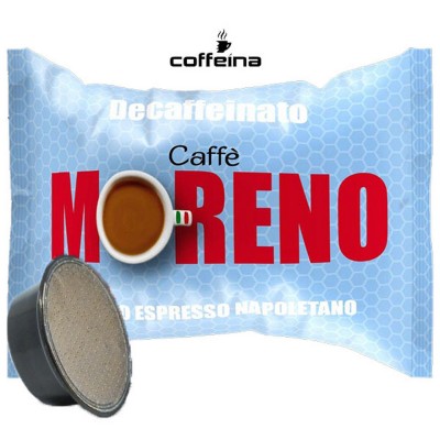 50 capsule Caffè Moreno DEK Compatibile A modo Mio