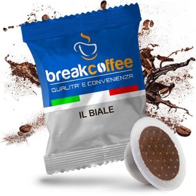 100 Capsule Caffè Break Coffee Cremoso - Compatibili Bialetti