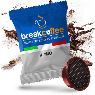 100 Capsule Caffè Break Coffee Cremoso - Compatibili Lavazza A Modo Mio