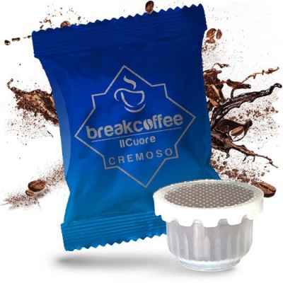 100 Capsule Caffè Break Coffee Cremoso - Compatibili Domo e Cuorespresso