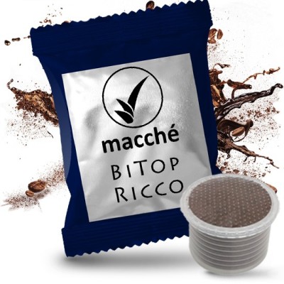 50 Capsule Macché Caffè Ricco - Compatibili Lavazza Espresso Point BIDOSE