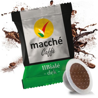 50 Capsule Macché Caffè IlBialè Decaffeinato Dek - Compatibili Bialetti
