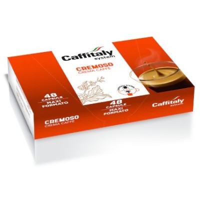 48 Capsule Caffè Caffitaly System Cremoso - Maxi Formato