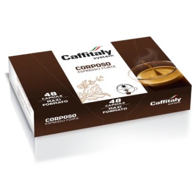 48 Capsule Caffè Caffitaly System Corposo - Maxi Formato