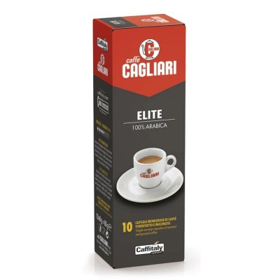 10 Capsule Caffè Caffitaly System Cagliari Elite 100% Arabica