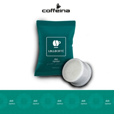 100 Capsule caffè Lollo espresso decaffeinato compatibili Espresso Point