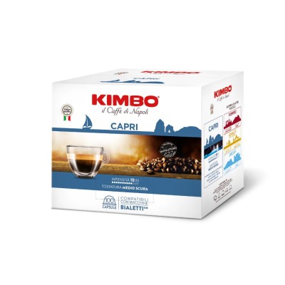 100 Capsule Caffè Kimbo Capri - Compatibili Bialetti