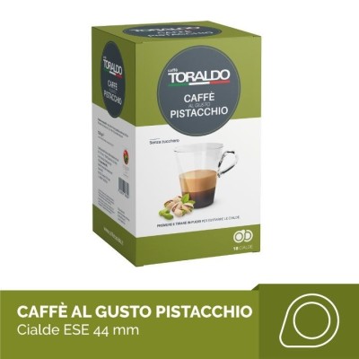 18 Cialde 44mm Toraldo Caffè al Pistacchio
