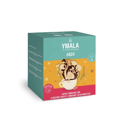 16 Capsule Ymala Orzo - Compatibili Lavazza A Modo Mio