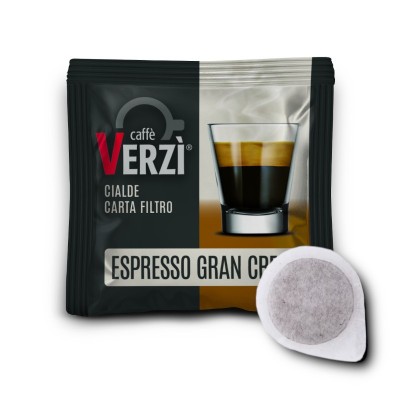 50 Cialde 44mm Caffè Verzì Espresso Gran Crema 50 Cialde 44mm Caffè Verzì Espresso Gran Crema