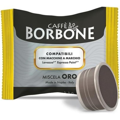 50 Capsule Caffè Borbone Oro - Compatibili Lavazza Espresso Point