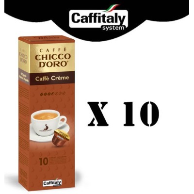 100 Capsule Caffè Caffitaly System Chicco d'Oro Caffè Creme