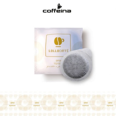 150 Cialde filtro carta 44 mm caffè Lollo espresso oro