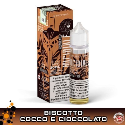 Enjoysvapo MICIDIALE SANTONE Biscotto Cioccolato e Cocco Mix&Vape 30ml