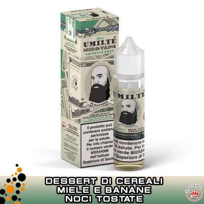 Enjoysvapo UMILTE SANTONE Dessert Cereali Zuccherini, Miele, Banana, Noci Tostate e Crema Latte Mix&Vape 30ml