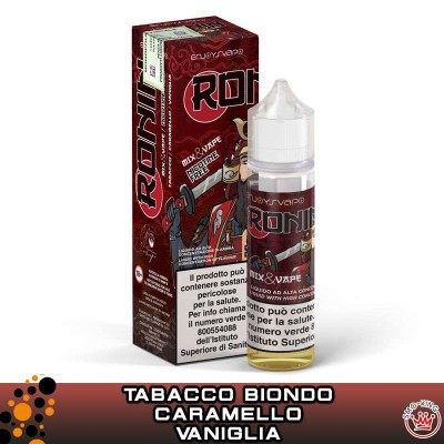 Enjoysvapo RONIN SANTONE Tabacco Biondo, Caramello e Vaniglia Mix&Vape 30ml