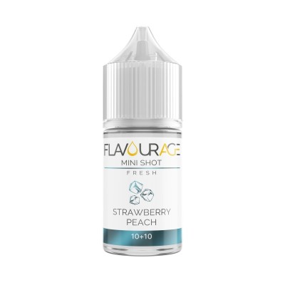 Flavourage STRAWBERRY PEACH Mix&Vape 10ml in Chubby 30