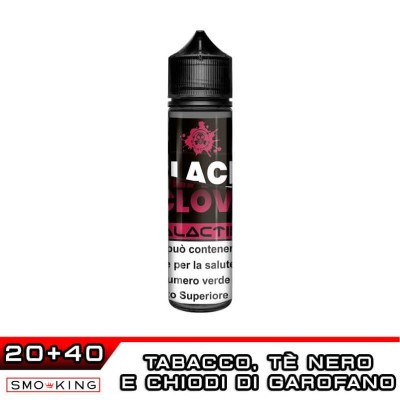Galactika BLACK COVE Tabacco, Chiodi di Garofano e Te Nero Shot 20ml
