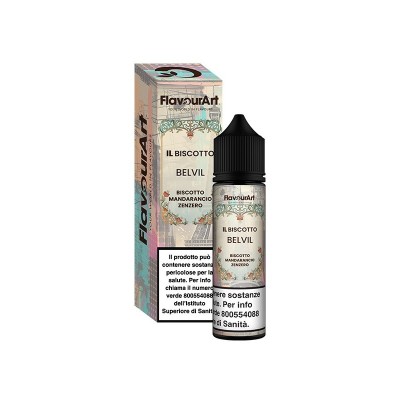Flavourart IL BISCOTTO BELVIL Biscotto con Mandarancio e Zenzero Vape Shot 20ml