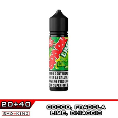 Galactika SPARKLIME Fragola, Lime e Cocco Shot 20ml