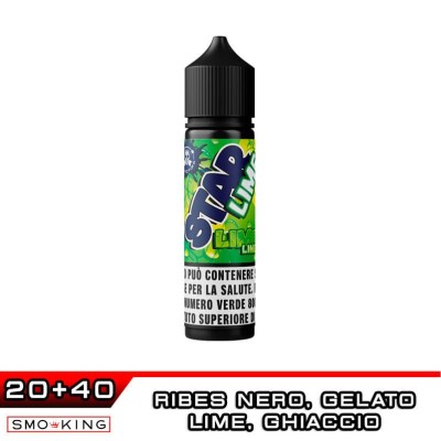 Galactika STARLIME Lime, Gelato Ribes Nero Shot 20ml
