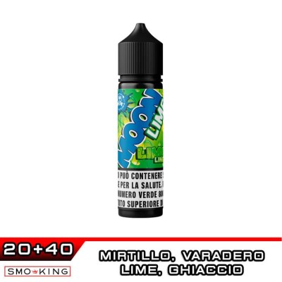 Galactika MOONLIME Mirtillo, Lime e Rum Shot 20ml