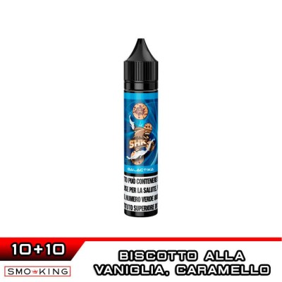 Galactika SHK Biscotto, Vaniglia e Caramello Mini Shot 10ml