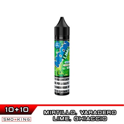 Galactika MOONLIME Mirtillo, Lime e Rum Mini Shot 10ml