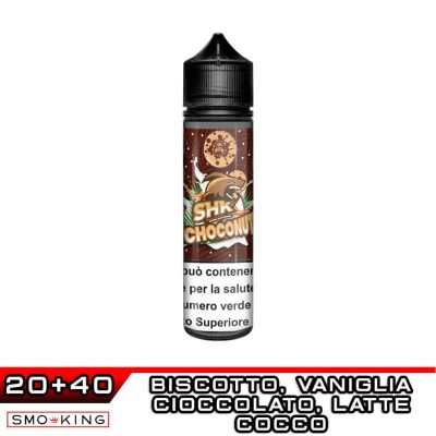 Galactika SHK Choconut Latte, Biscotto, Cioccolato, Vaniglia e Cocco Shot 20ml