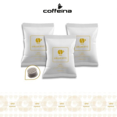 100 Capsule caffè Lollo espresso ORO compatibili Espresso Point