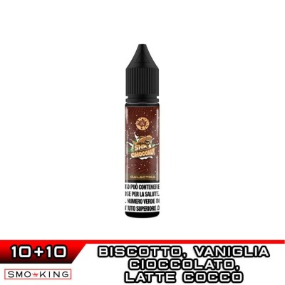 Galactika SHK Choconut Latte, Biscotto, Cioccolato, Vaniglia e Cocco Mini Shot 10ml