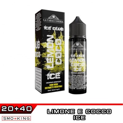 La Tabaccheria ICE CLUB LEMONCOCO Limone, Cocco e Ghiaccio Shot 20ml