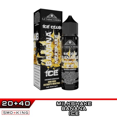 La Tabaccheria ICE CLUB BANANA MILKSHAKE e Ghiaccio Shot 20ml