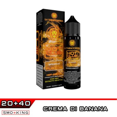 La Tabaccheria HOT CLUB BANANA FUSION Crema Banana Shot 20ml