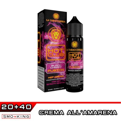 La Tabaccheria HOT CLUB BLACK CHERRY FUSION Crema Amarena Shot 20ml