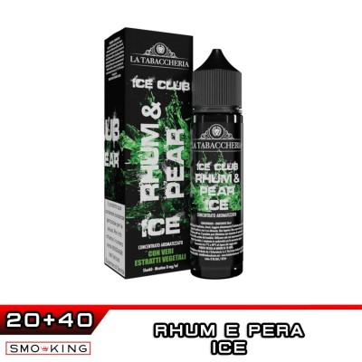 La Tabaccheria ICE CLUB RHUM&PERA e Ghiaccio Shot 20ml