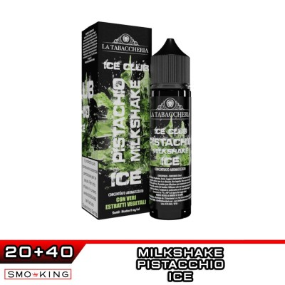 La Tabaccheria ICE CLUB PISTACCHIO MILKSHAKE e Ghiaccio Shot 20ml
