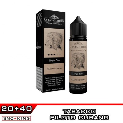 La Tabaccheria PILOTO CUBANO Extra Dry 4Pod Single Line Shot 20ml