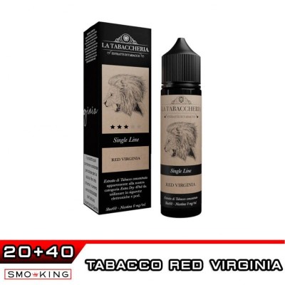La Tabaccheria RED VIRGINIA Extra Dry 4Pod Single Line Shot 20ml