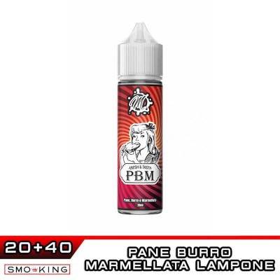 Moonshine PBM Pane, Burro e Marmellata Lamponi 20ml