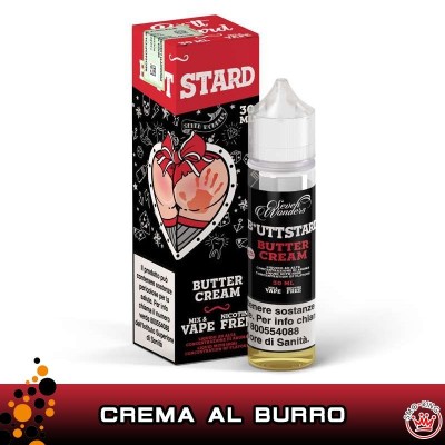 Seven Wonders B*TTSTARD Crema al Burro Mix&Vape 30ml