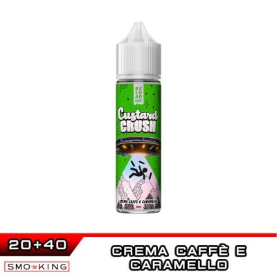 Reload Vape CUSTARD CRUSH CREMA CAFFE con Caramello 20ml