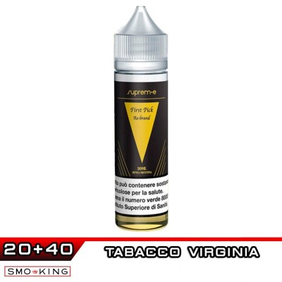 Supreme-E FIRST PICK REBRAND Tabacco Virginia Mix&Vape 20ml