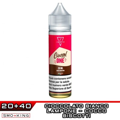 Supreme-E CIOCCOLONE Cioccolato Bianco, Lampone, Cocco e Biscotto Mix&Vape 20ml