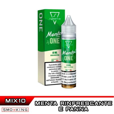 Supreme-E MENTONE Menta Rinfrescante e Panna Mix&Vape 10ml