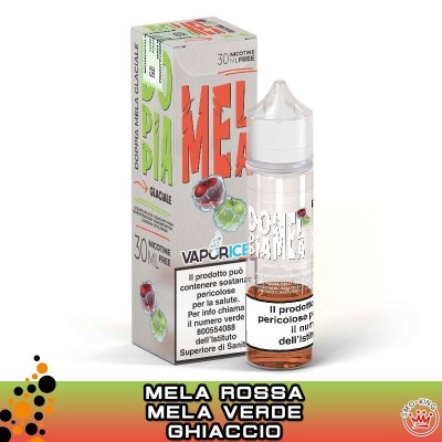 Vaporart DOPPIA MELA Mela Rossa e Mela Verde Ghiacciate Mix&Vape 30ml